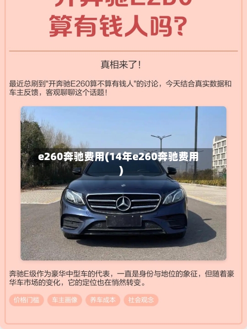 e260奔驰费用(14年e260奔驰费用)-第3张图片